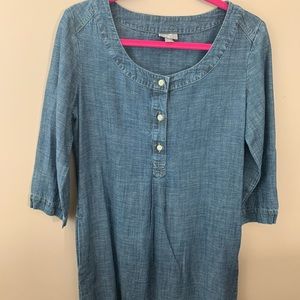 J. Jill Blue Jean Dress